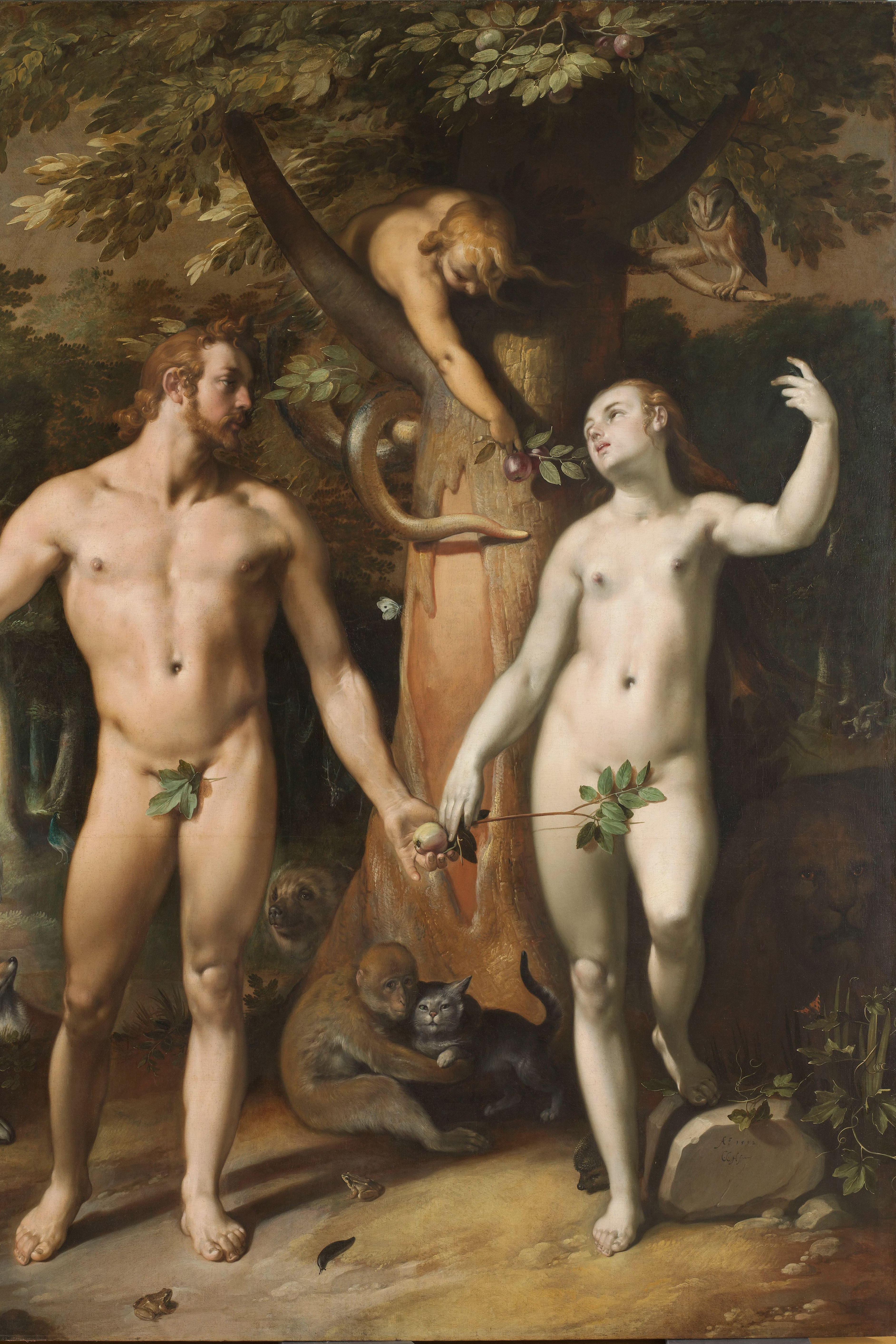 De zondeval (Cornelis van Haarlem)