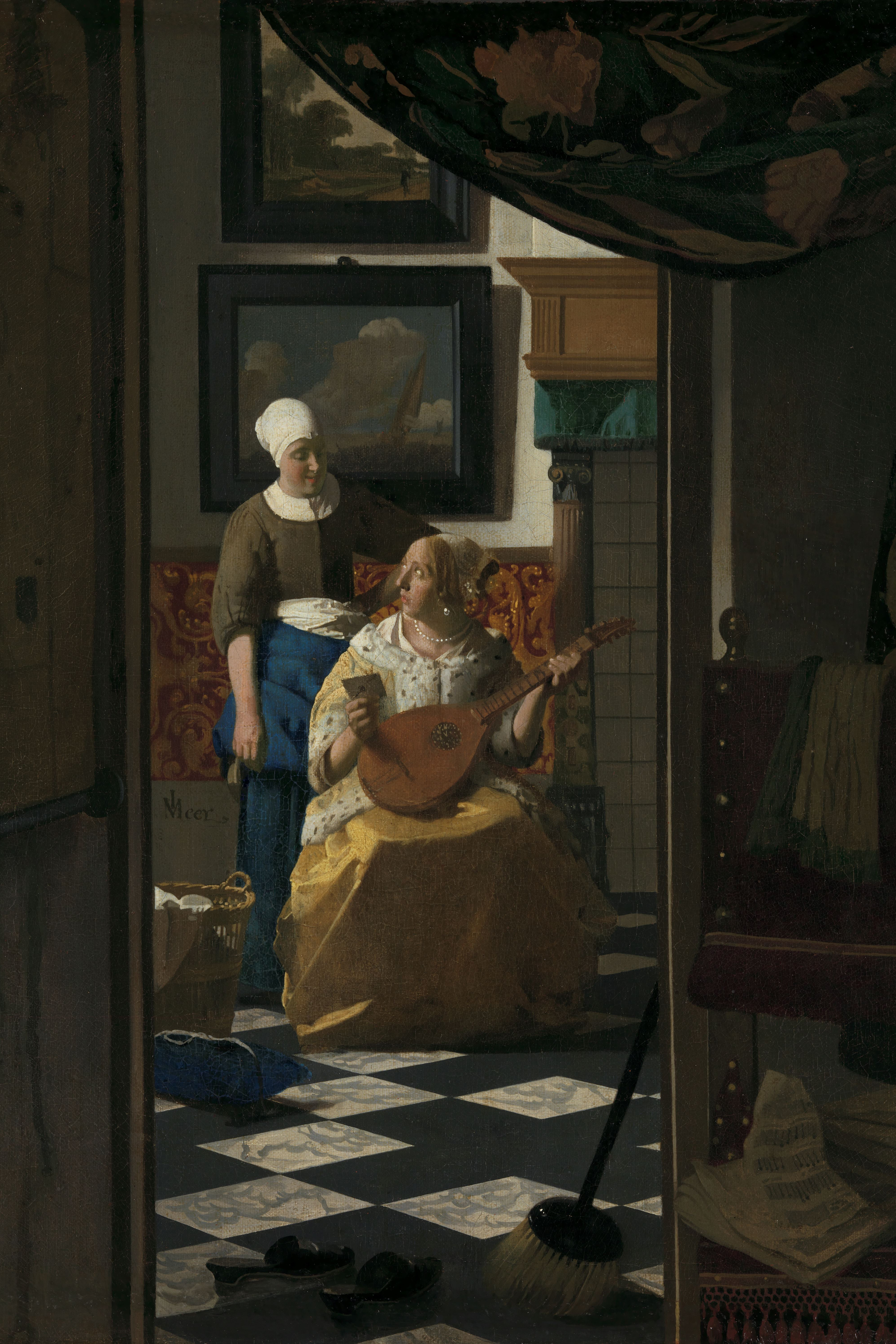 De liefdesbrief (Johannes Vermeer)