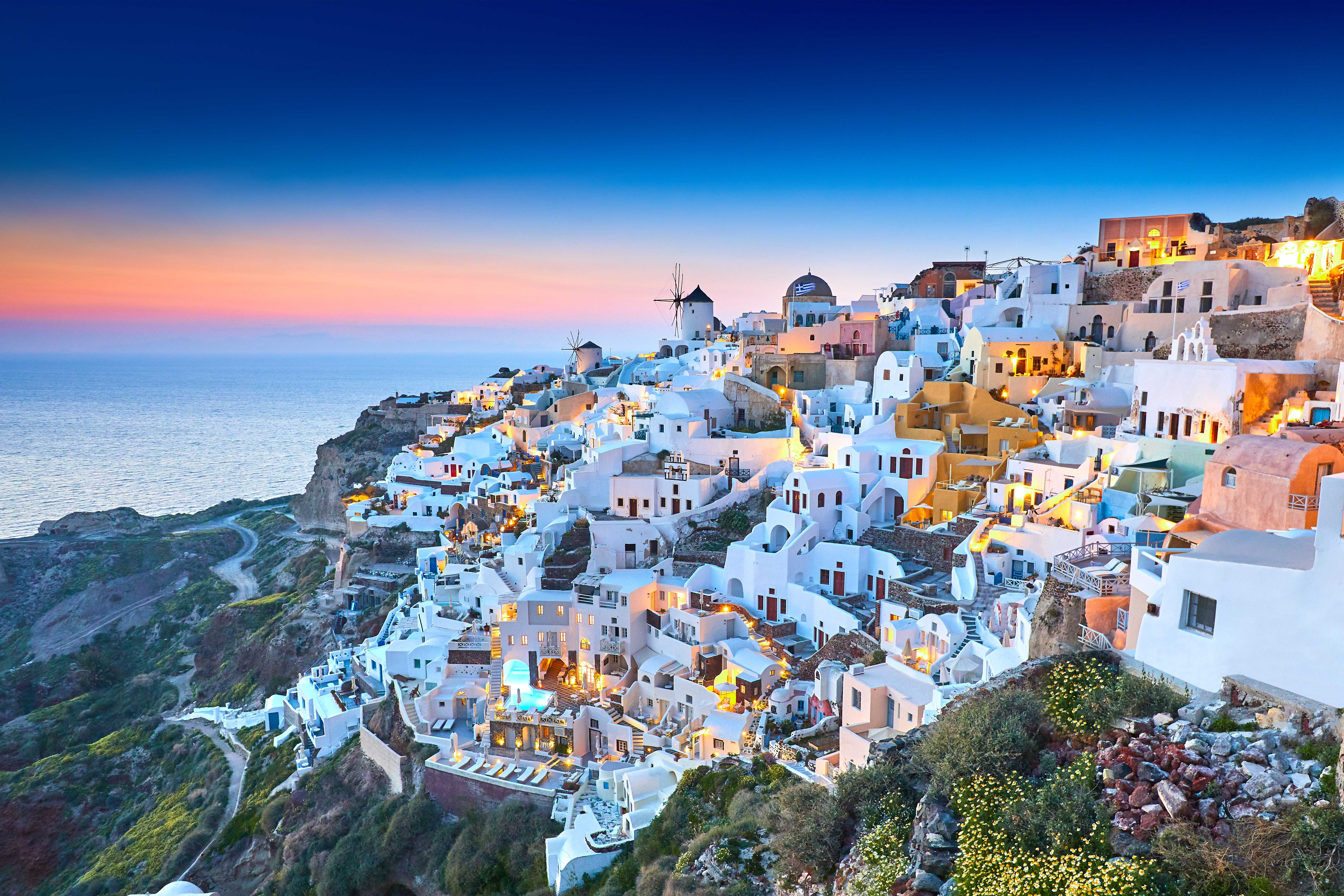 Santorini view